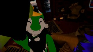 hug a wickerbeast and nose boop