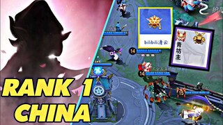 Onmyoji Arena | Rank 1 Sever Trung Quốc phối hợp cùng 2 Top 1 Thức Thần leo Rank và cái kết...