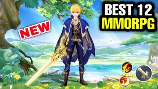 Top 12 NEW MMORPG in ENGLISH for Android & iOS | Best 12 English MMORPG Open World for Mobile