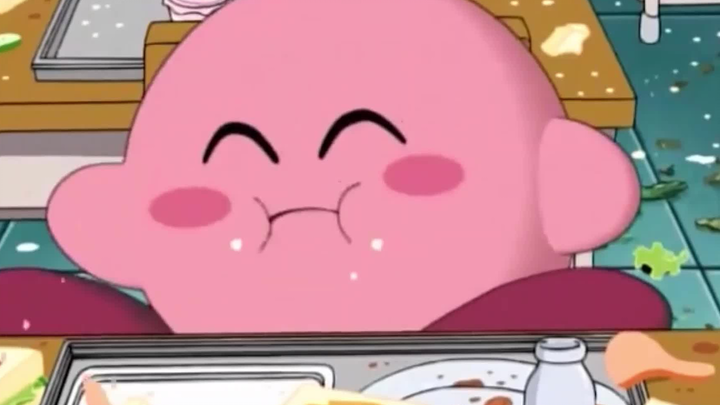Kirby sayang di ujung lidah