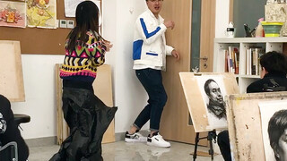 The art classroom is full of surprises