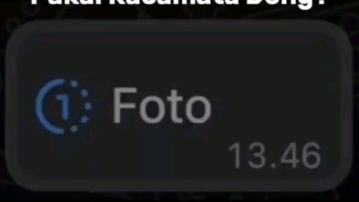 foto kacamatanya mbak