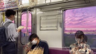 【日本】電車の風景・日本电车风景二次元的天空