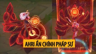 Trang phục Ahri Ẩn Chính Pháp Sư ( Arcana Ahri Skin Spotlight )