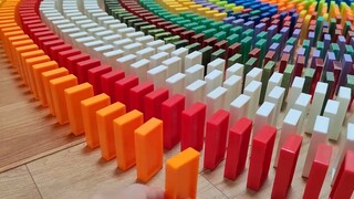 [Hypnosis] China Record Domino Spiral - 7358 Dominoes