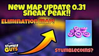 New Map Update 0.31 Sneak Peak! Elimination map ☠️ Stumble Guys