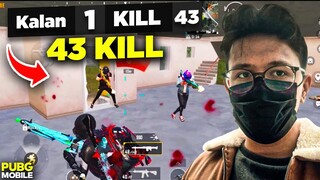 KİLL REKORUMU KIRDIM!! 43 KİLL!! | PUBG MOBİLE