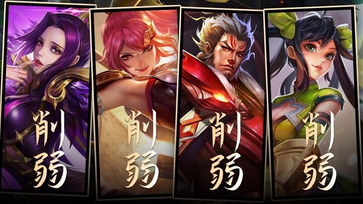 [Version Update] Mulan and Zhang Fei Can’t Escape Their Doom, While Xiangxiang and Mozi Get Nerfed O