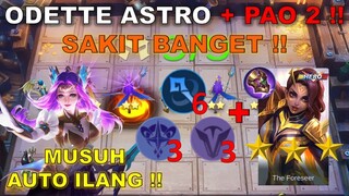 ODETTE ASTRO POWER DIKASIH API PAO 2 !! SEKALI ULTI MUSUH ILANG !! COMBO MAGIC CHESS TERKUAT 2021 ??