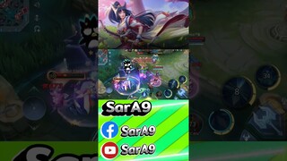 หายตัวไปยิง 💘 | Miya Mobile legends #mobilelegends #mlbb #miya #gameplay #montage #shorts #sara9