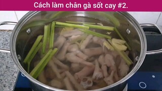 Cách làm chân gà sốt cay p2