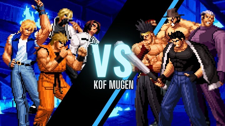 Yamazaki Crew vs Snk Hero Team // Kof Mugen