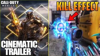 *NEW* LEGENDARY GUNS KILL EFFECTS & CINEMATIC TRAILER in COD MOBILE! SEASON 5 COD MOBILE LEAKS 2022