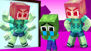 Monster School Monster Mom และ Baby Zombie - Sad Story - Minecraft Animation