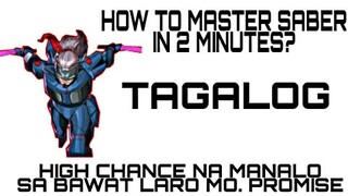 MASTER SABER IN 2 MINUTES