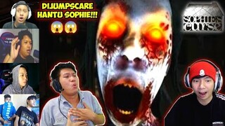 TERIAKAN GAMER DI JUMPSCARE HANTU SOPHIE | Sophie's Curse Indonesia