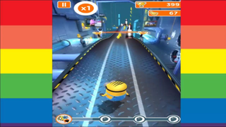 Trò Chơi Minion Rush - Despicable Me - Minion Vừa Chạy Vừa Ăn Chuối Vui Nhộn