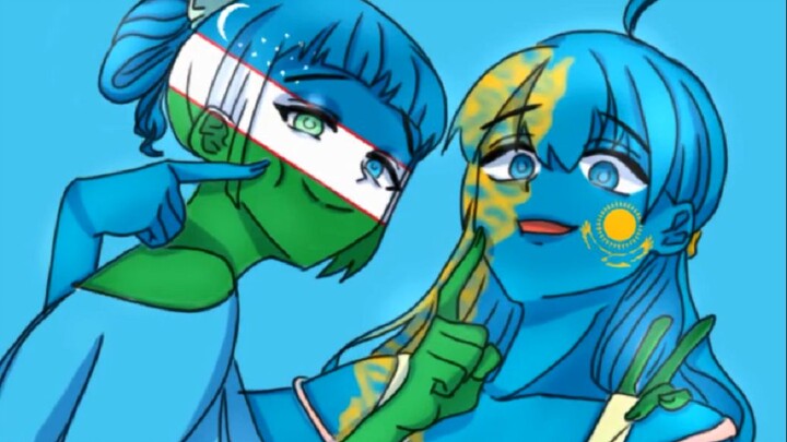 【countryhumans】What would happen if the Soviet Union and 15 "good kids" were feminized?