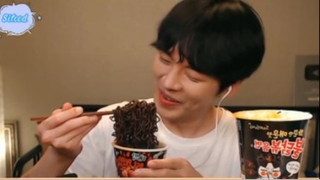 Mì ma tiêu với mì samyang phần 2 #mukbang