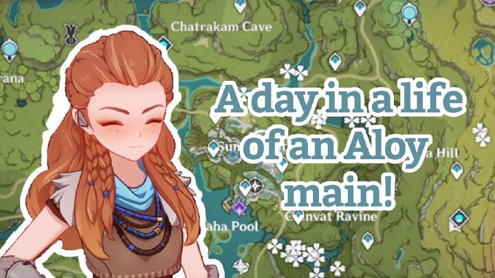 sehari dalam kehidupan seorang user Aloy :D (first upload)
