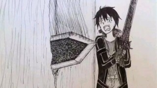 Compe*on of black swordsmen