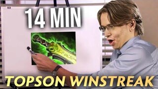 Topson ยังคงทำลาย MID ของฮีโร่ตัวนี้ใน 731