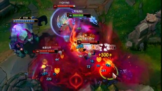 1Q تسبب في خسارة 60% من الـHP! متعة بصرية في مواجهة 1 ضد 5!