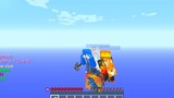 HUY NOOB SINH TỒN 1 BLOCK GODZILLA CÙNG SINH TỐ TRONG MINECRAFT_HUY NOOB THỬ THÁ