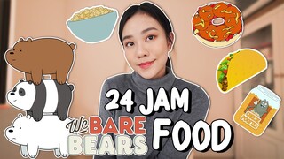 24 JAM MAKAN MAKANAN WE BARE BEARS!