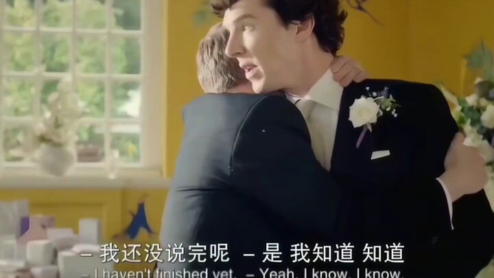 I was completely captivated by Sherlock’s wedding toast for three whole minutes.