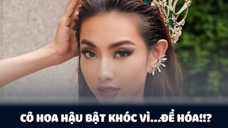 Hoa hậu Thùy Tiên bật khóc vì fan... hỏi môn Hóa??