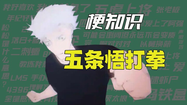 【เกร็ดความรู้】โกะโจ ซาโอรุ ชกมวย