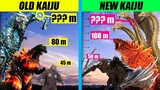 Classic Kaiju and MonsterVerse Kaiju Size Comparison | SPORE