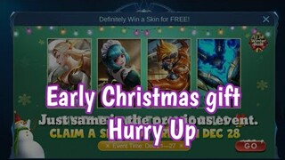 Mobile Legends Christmas Event | win free skin