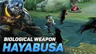 HAYABUSA BIOLOGICAL WEAPON HACK | HARD CARRY IN META||MLBB