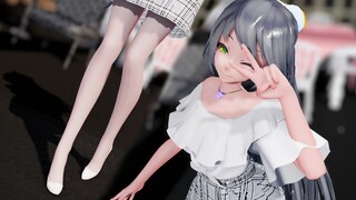 [Luo Tianyi/MMD] Cô Luo Tianyi với đôi tất lụa trắng mờ