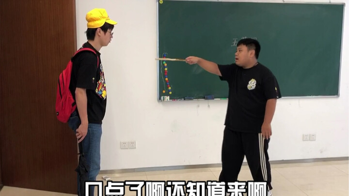 Sudah paham, mulai sekarang kalau telat tinggal adu argumen sama guru!