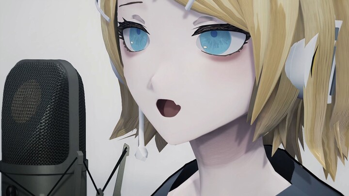 Không thở Bắt buộc/鏡音リン [cover + MMD]