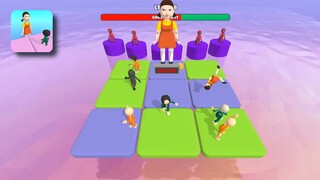 Squid Game Doll Watching 3D Level 6