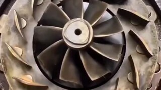 This is the coolest turbocharger I've ever seen.