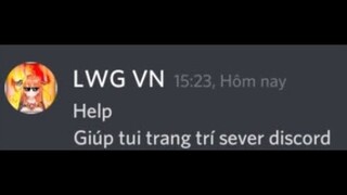 khi bạn lần đầu tạo sever discord