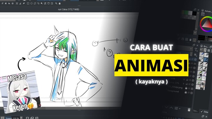 Aku coba belajar Animasi...