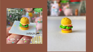 油画棒制作美味蟹黄堡【动漫美食还原】