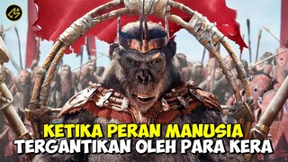 KERA MENJADI RAJA, MANUSIA MENJADI BUDAK!!! || Seluruh Alur Cerita Film Series PLANET OF THE APES