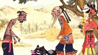 ชาวประมงคนหนึ่งบังเอิญเข้าไปในสวรรค์ เขาได้รับอาหารและเครื่องดื่มดีๆ ทุกวัน แต่เมื่อเขาออกมา เขากลาย