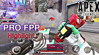 PRO GAMEPLAY HIGHLIGHT FPP  & BEST WRAITH  #07 - APEX LEGENDS MOBILE