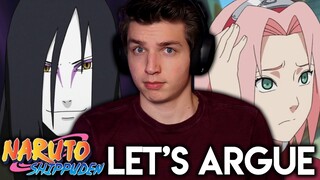 Is Sakura Useless? Is Orochimaru Overrated? | LET'S ARGUE: NARUTO EDITION