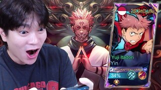 Review Skin Yin JJK Revamp, Sukunanya Keren Parah Bro! - Mobile Legends