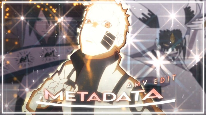 Metadata | Naruto edit | Alight Motion