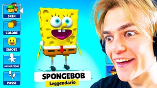 SBLOCCO la SKIN di SPONGEBOB su STUMBLE GUYS!!